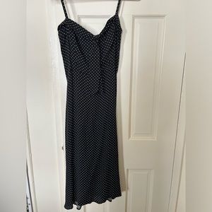 Reformation polka dot dress